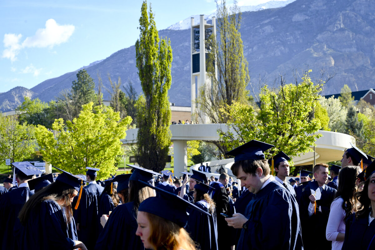 BYU commencement sheds light on the history of Y Mountain | News ...